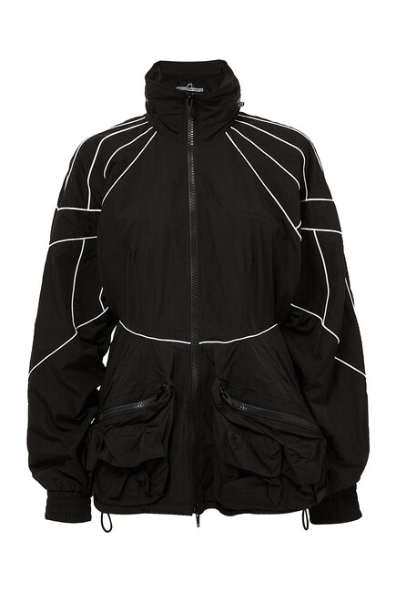 Sculpted Utility Track Jacket